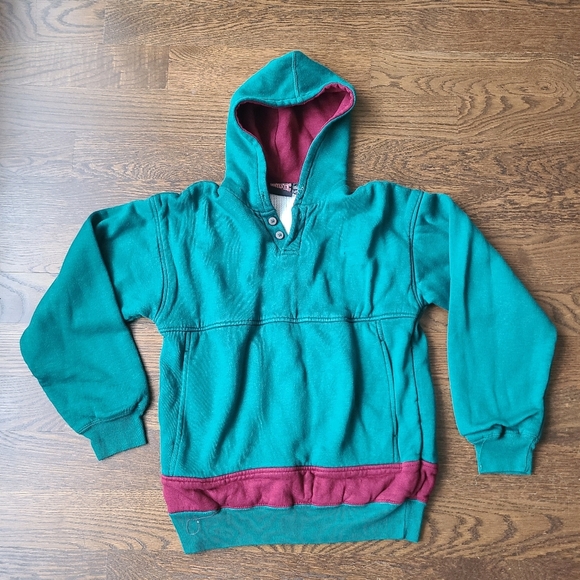 Vintage Athletic Works Kids Hoodie Sz.L - Picture 1 of 9